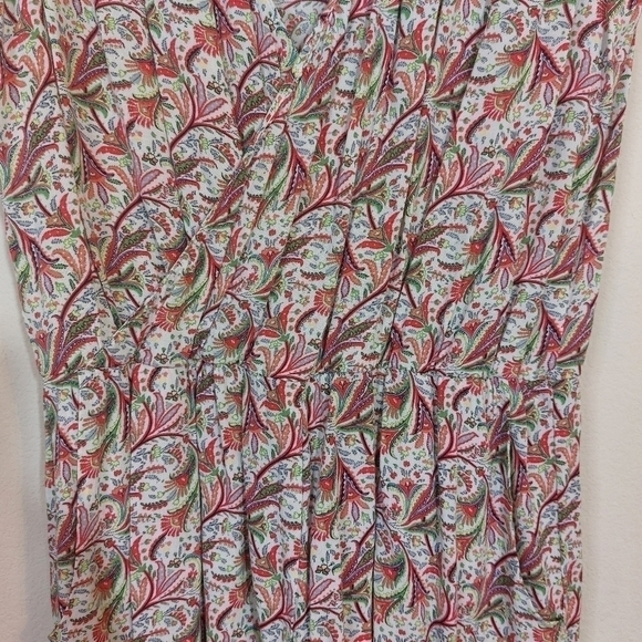 ZARA BASIC LADIES SHORT SLEEVE FLORAL ROMPER- S - Picture 5 of 6